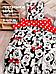 Постельное белье 1,5-спальное детское подростковое комплект для девочки Минни Маус Микки Маус Disney полуторка, фото 8
