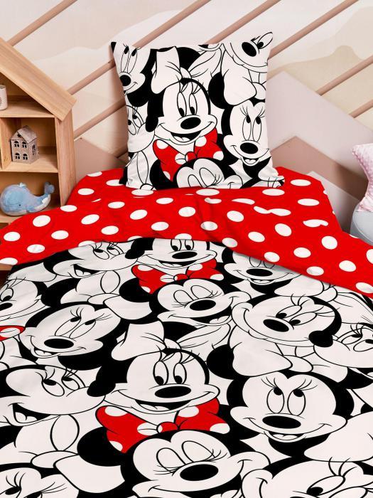 Постельное белье 1,5-спальное детское подростковое комплект для девочки Минни Маус Микки Маус Disney полуторка - фото 9 - id-p224444254