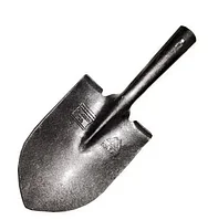 Лопата туриста (дамская), без черенка, рельсовая сталь ШхД 155/205(370) мм