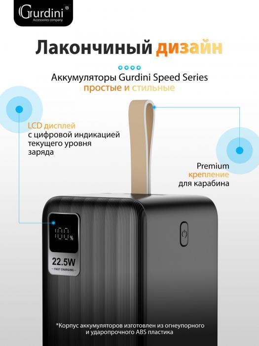 Power bank 50000 mah пауэрбанк для телефона Iphone портативный внешний аккумулятор с быстрой зарядкой - фото 5 - id-p224444273