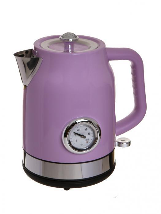 Металлический электрический чайник Kitfort KT-6147-1 фиолетовый 1.7L электрочайник - фото 1 - id-p224221559