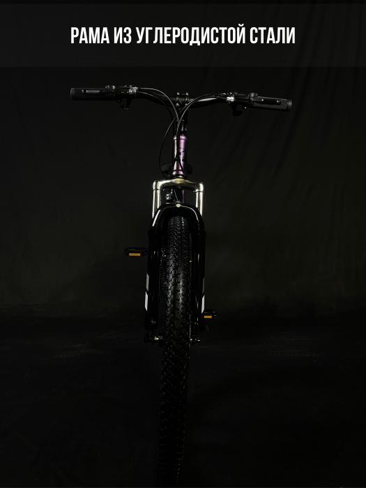 Велосипед для взрослых скоростной горный женский складной на литых дисках 26 дюймов спортивный фиолетовый - фото 9 - id-p224444298