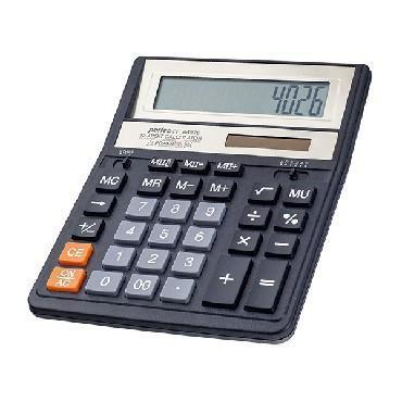 Калькулятор настольный PERFEO PF-A4026 бухгалтерский 12-разрядный черный - фото 1 - id-p224221724