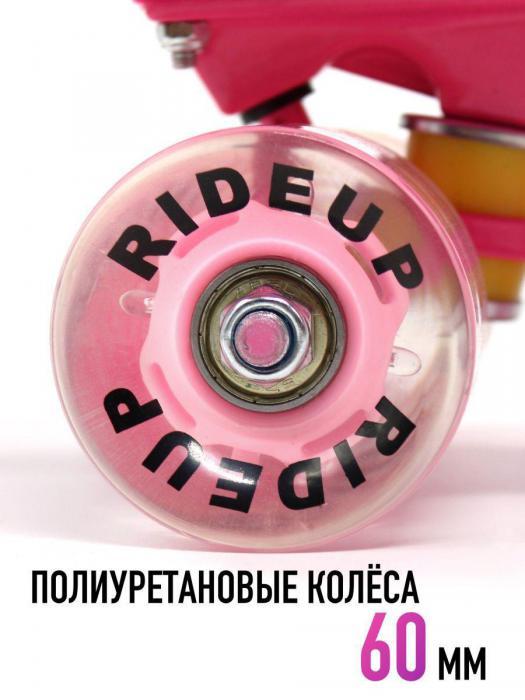 Скейтборд для девочек подростков со светящимися колесами детский скейт с ручкой пенни борд круизер для детей - фото 8 - id-p224444336