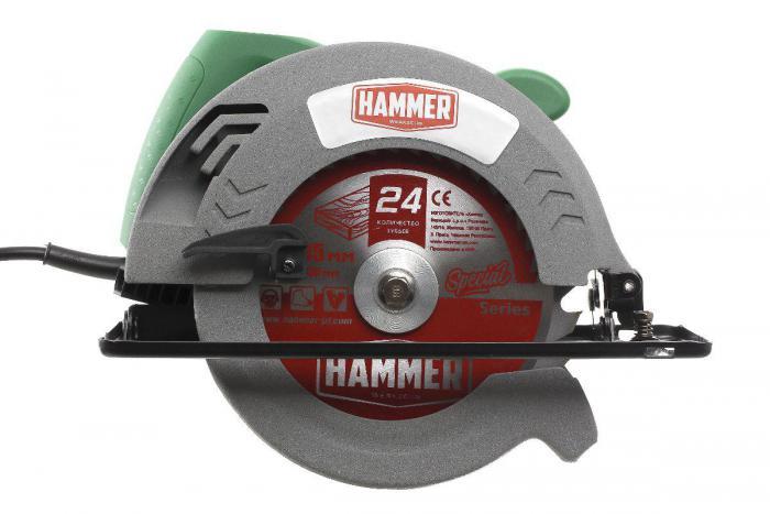 Пила циркулярная Hammer Flex CRP1500/185 - фото 2 - id-p224309868
