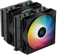 Устройство охлаждения(кулер) DeepCool AG620 Bk ARGB, 120мм, Ret