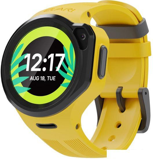 Умные часы Elari KidPhone 4GR (желтый) - фото 2 - id-p224493126