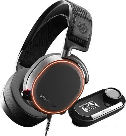 Наушники с микрофоном SteelSeries Arctis Pro + GameDAC - фото 1 - id-p224493135