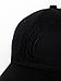 Кепка мужская летняя черная стильная бейсболка головной убор с принтом New York, фото 6