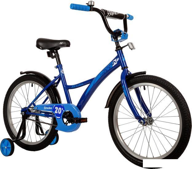 Детский велосипед Novatrack Strike 20 2022 203STRIKE.VL22 (синий) - фото 2 - id-p224424137
