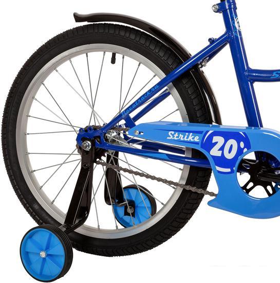 Детский велосипед Novatrack Strike 20 2022 203STRIKE.VL22 (синий) - фото 5 - id-p224424137