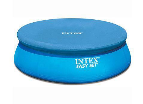 INTEX Тент для надувного бассейна EASY SET 376 см (выступ 30 см) .(в коробке) . Арт. 28026 - фото 1 - id-p224493514