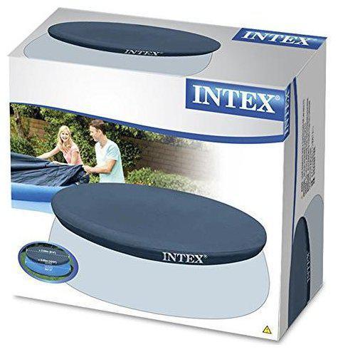 INTEX Тент для надувного бассейна EASY SET 376 см (выступ 30 см) .(в коробке) . Арт. 28026 - фото 3 - id-p224493514