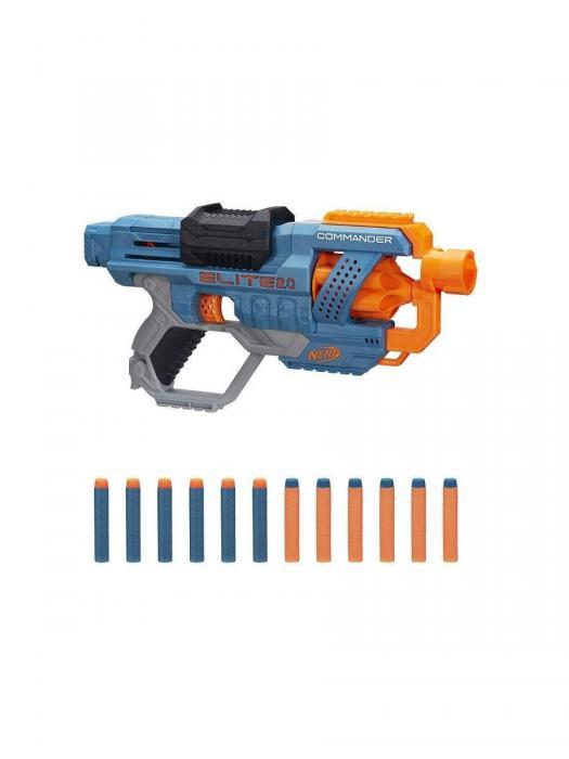 Игрушечный детский пистолет бластер Nerf игровой космический Нерф с мягкими пулями игрушка для мальчика - фото 1 - id-p224444831