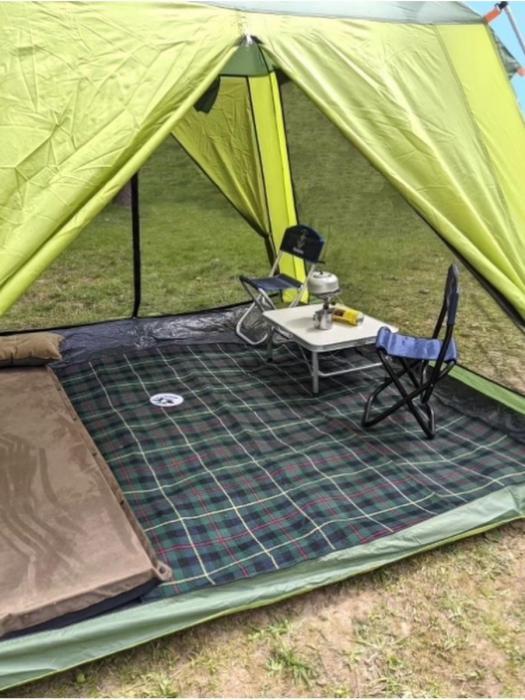 Большой туристический москитный летний садовый тент-шатер с москитной сеткой NS28 для дачи отдыха на природе - фото 3 - id-p224444983