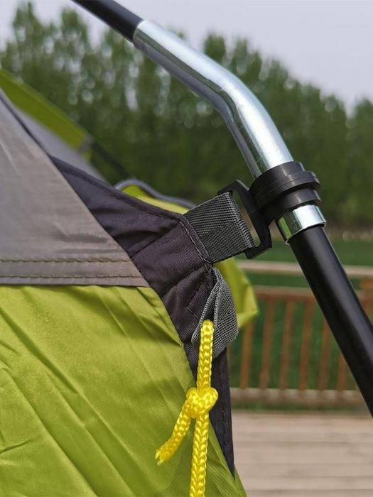 Большой туристический москитный летний садовый тент-шатер с москитной сеткой NS28 для дачи отдыха на природе - фото 6 - id-p224444983