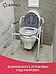Санитарное кресло туалет дачный унитаз стул биотуалет для инвалидов пожилых людей и лежачих больных, фото 4
