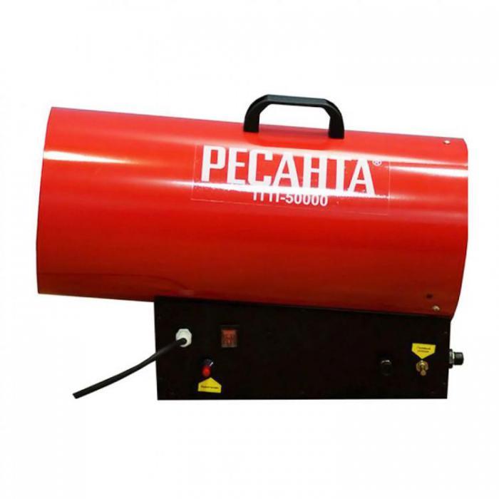 Газовая тепловая пушка конвектор обогреватель для гаража РЕСАНТА ТГП-50000 - фото 3 - id-p224445638