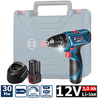 Дрель-шуруповерт аккумуляторная GSR 120-LI Professional BOSCH (06019G8000)