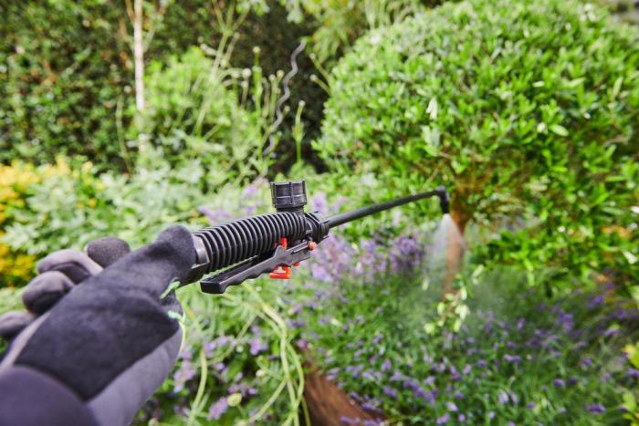 Опрыскиватель садовый аккумуляторный ранцевый RYOBI RY18BPSA-0 для сада деревьев огорода (без батареи) - фото 8 - id-p224445863