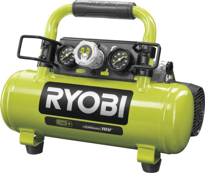 Аккумуляторный компрессор Ryobi R18AC-0 (без батареи)