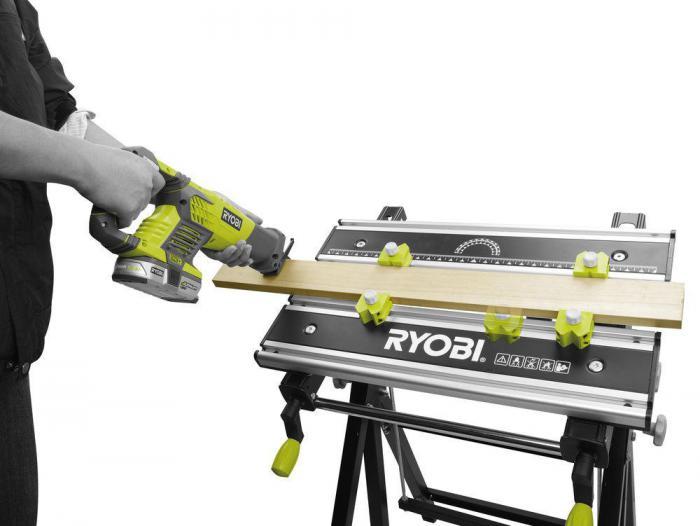 Стол-верстак столярный складной универсальный RYOBI RWB03 - фото 1 - id-p224445967