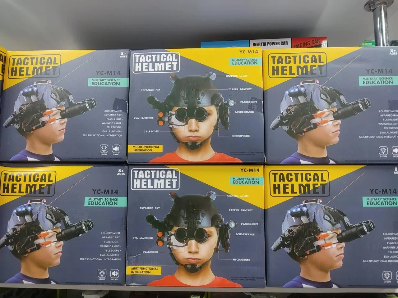 Детские тактический шлем Игровой набор для шпионов "Шлем спецагента Шпиона" YC-M14 - фото 3 - id-p132365970