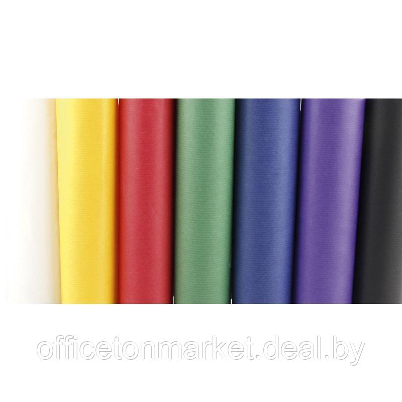 Бумага декоративная в рулоне "Coloured Kraft", 3x0,7 м, 65 г/м2, желтый - фото 1 - id-p223832608