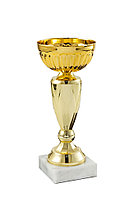 Кубок "Сила" на мраморной подставке , высота 22 см, чаша 10 см арт. 050-220-100