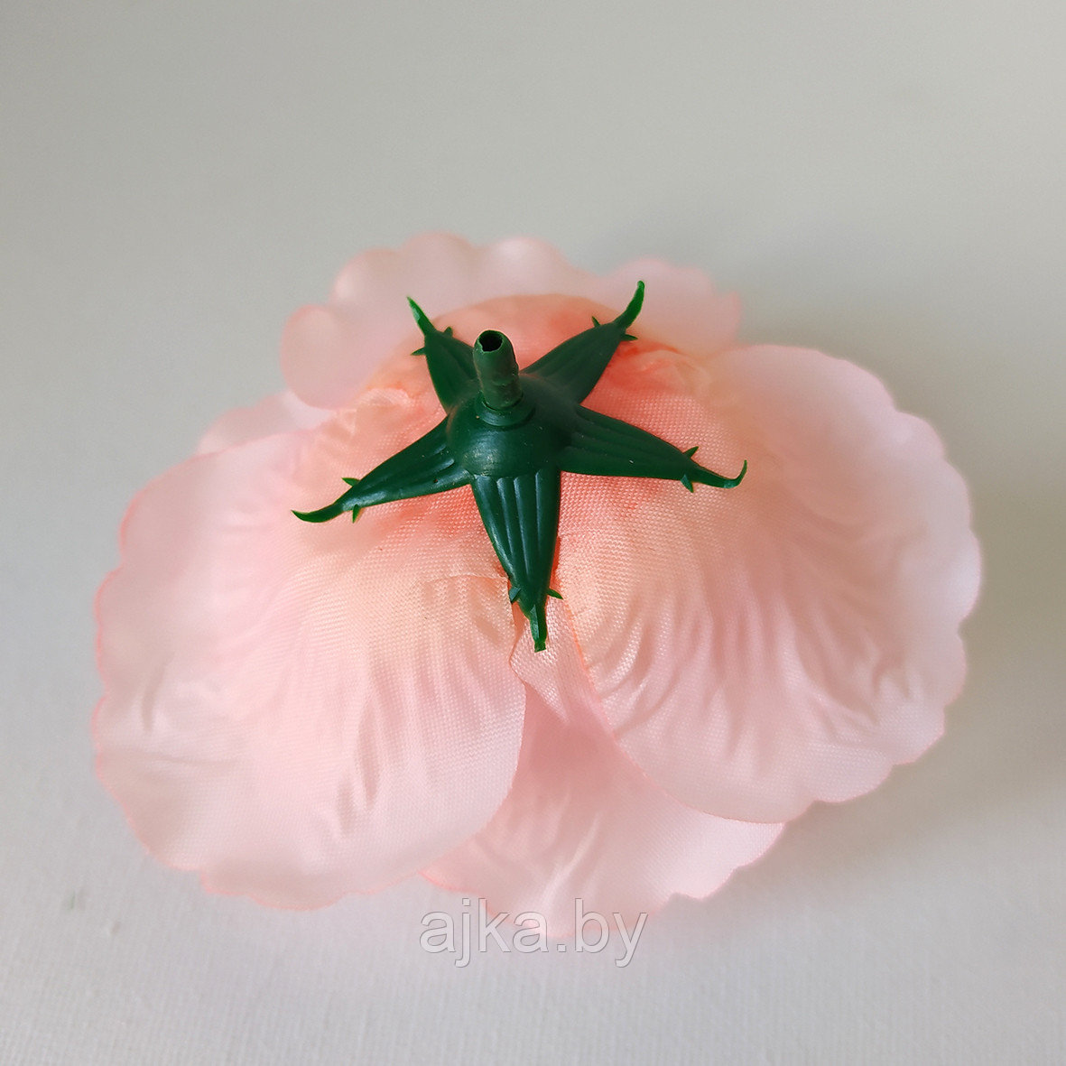 Бутон розы раскрытый малый 10 см, розовый - фото 3 - id-p224530550