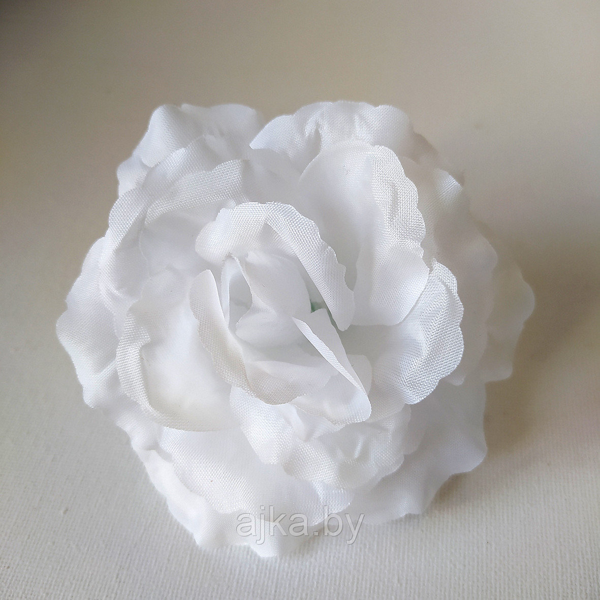 Бутон розы раскрытый малый 10 см, белый - фото 1 - id-p224530542