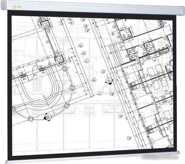 Проекционный экран CACTUS Wallscreen CS-PSW-104x186 - фото 1 - id-p224532274