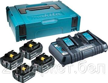 Аккумулятор с зарядным устройством Makita BL1840 + DC18RD (18В/4.0 а*ч + 18В)