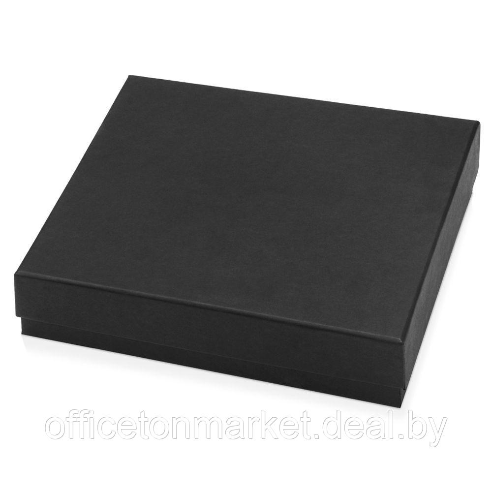 Коробка подарочная "Smooth L" для ручки, флешки и блокнота A5, черный - фото 1 - id-p224531703