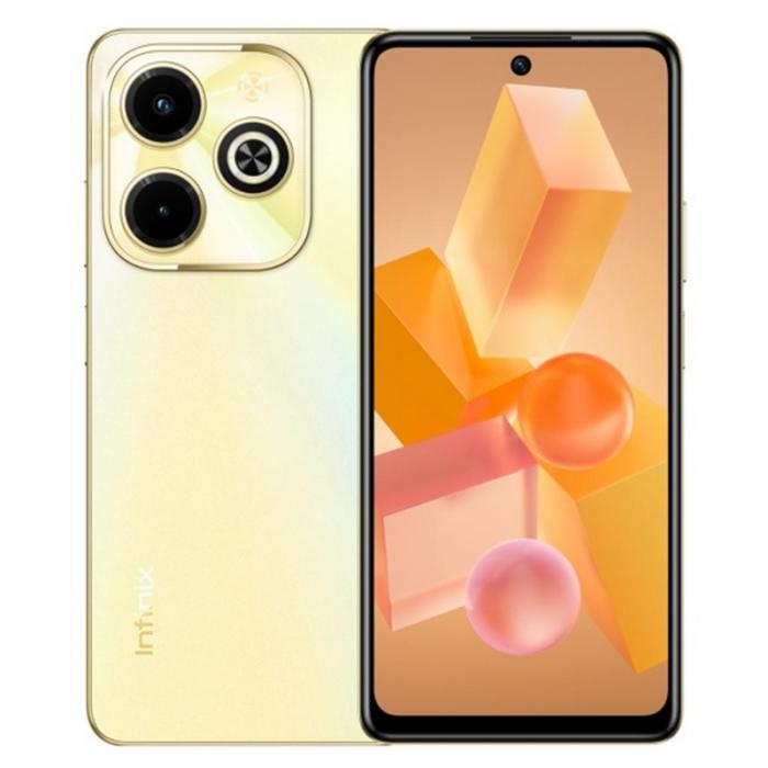 Игровой смартфон телефон для игр Infinix Hot 40i 8/256Gb X6528B Horizon Gold - фото 1 - id-p222821569