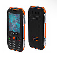 Мобильный телефон Maxvi T101 +ЗУ WC-111 Оранжевый