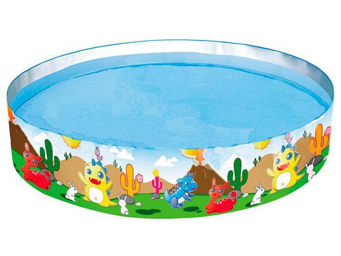 Детский каркасный бассейн пластиковый BestWay 55001B - фото 1 - id-p224494087