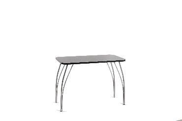 Стол обеденный кухонный БИТЕЛ АСТРА Венге прямоугольный на металлических ножках - фото 1 - id-p224494282