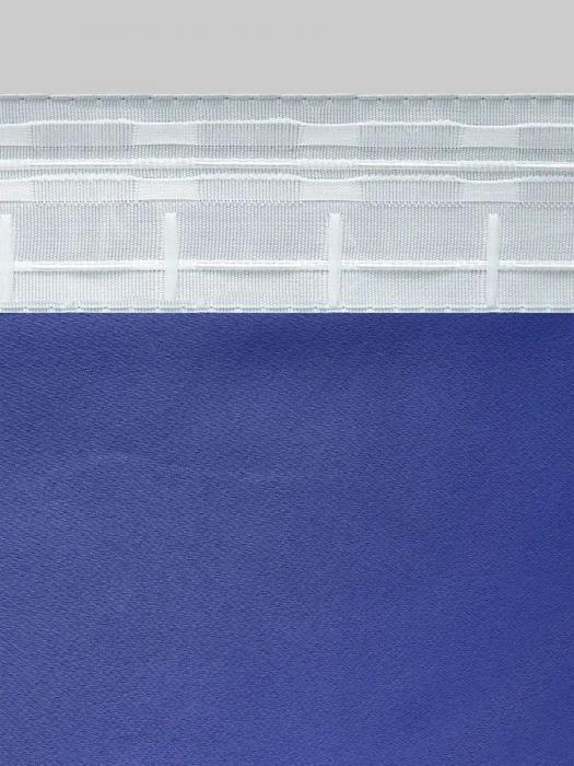 Шторы блэкаут синие готовые однотонные современные плотные комплект портьеры для зала спальни в гостиную - фото 8 - id-p224425851