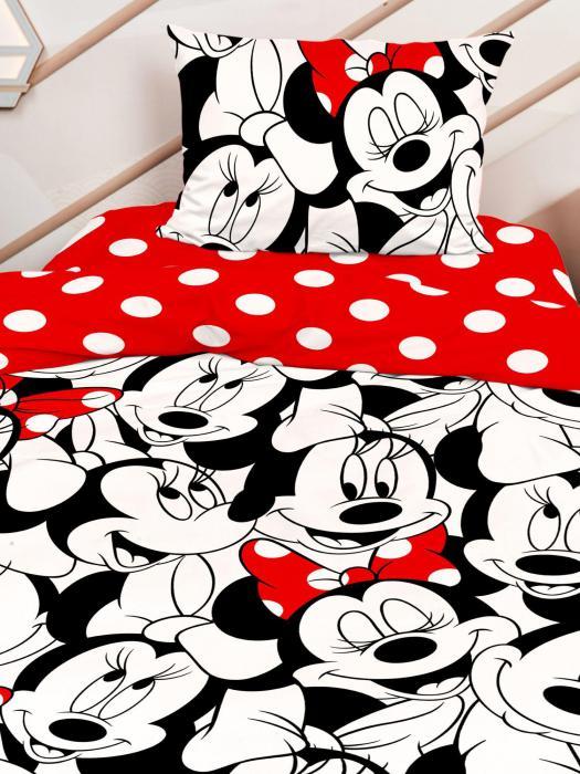 Постельное белье 1,5-спальное детское подростковое комплект для девочки Минни Маус Микки Маус Disney полуторка - фото 5 - id-p224425852