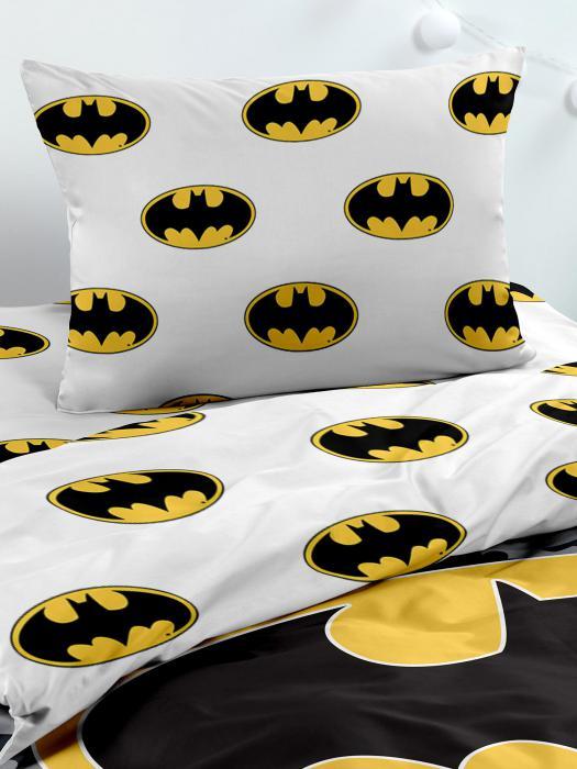 Постельное белье 1.5 спальное детское Бэтмен поплин светящееся полутороспальный комплект для мальчика - фото 6 - id-p224425879