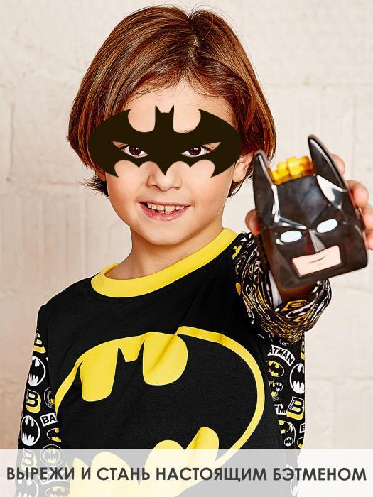Постельное белье 1.5 спальное детское Бэтмен поплин светящееся полутороспальный комплект для мальчика - фото 8 - id-p224425879