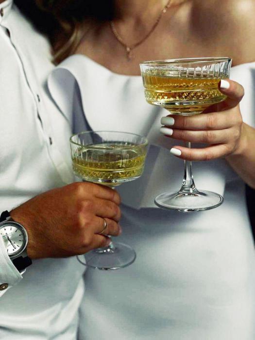Фужеры бокалы креманки для шампанского вина мартини коктелей глинтвейна набор широкие 2шт - фото 8 - id-p224426217
