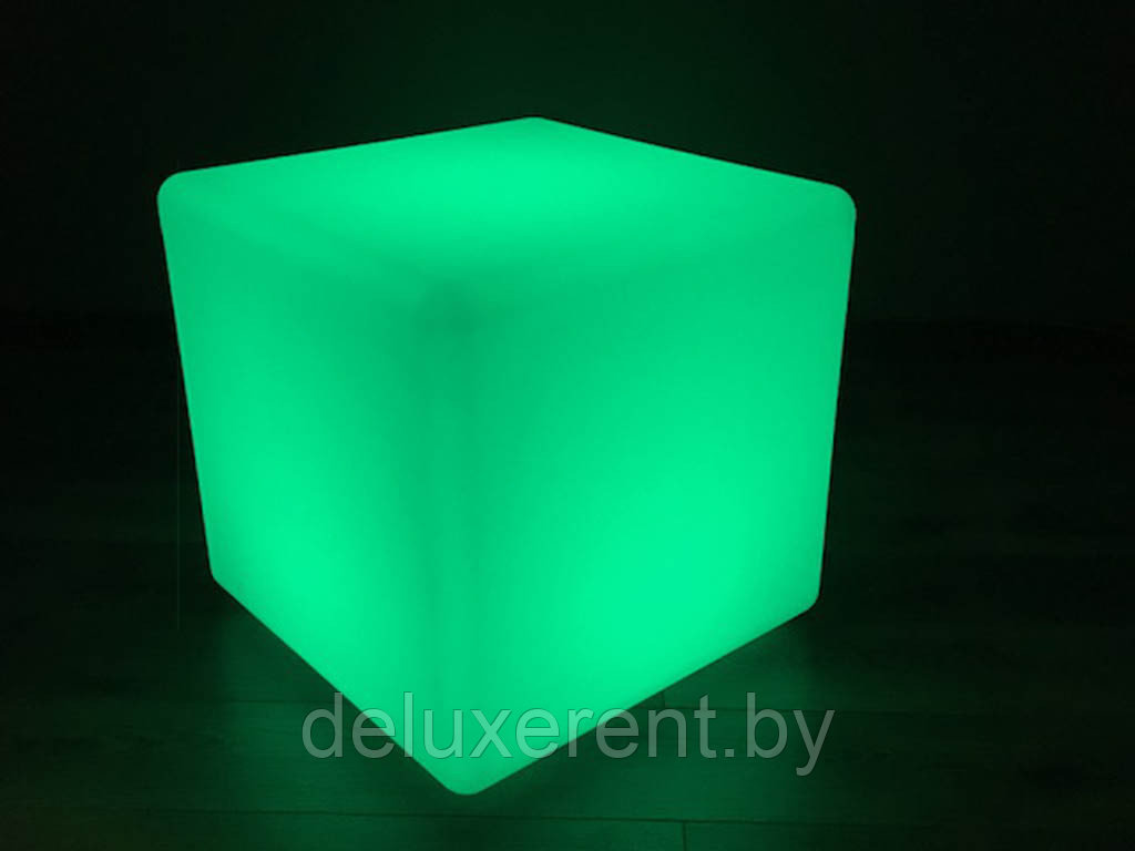 Светящийся куб 50 см LED аренда - фото 1 - id-p224533944