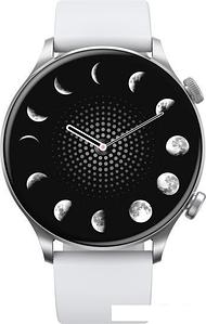 Умные часы Haylou Solar Plus LS16 (серебристый/белый, международная версия)