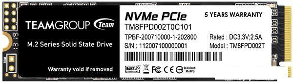 SSD Team MP33 PRO 2TB TM8FPD002T0C101, фото 2