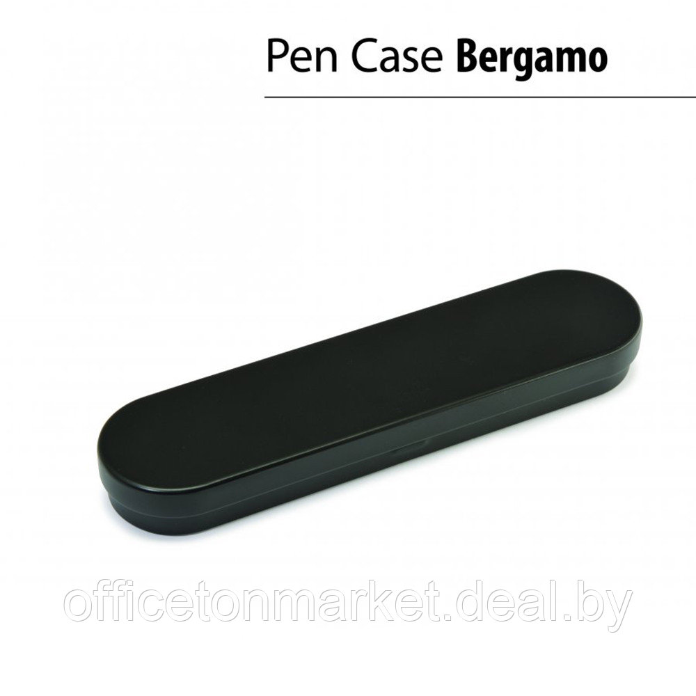 Ручка шариковая автоматическая "Bergamo", 0.7 мм, черный, стерж. синий - фото 3 - id-p224534112