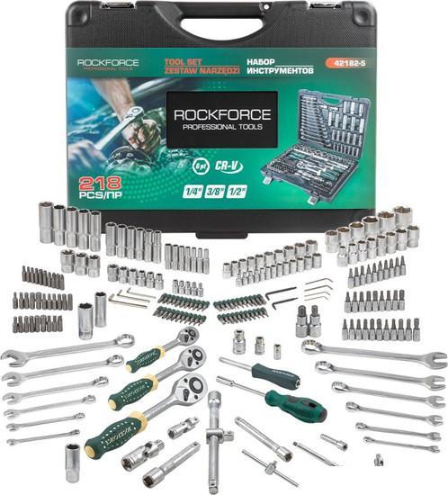 Универсальный набор инструментов RockForce RF-42182-5 (218 предметов) - фото 4 - id-p224391268