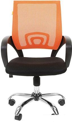 Кресло CHAIRMAN 696 Chrome (черный/оранжевый), фото 2