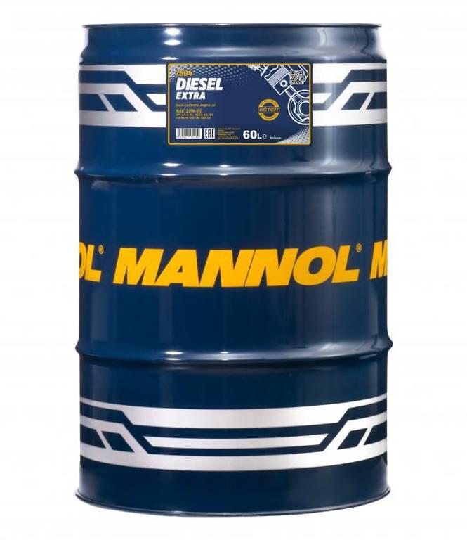 10W-40 Diesel Extra Масло MANNOL 7504, 60л - фото 1 - id-p224534194